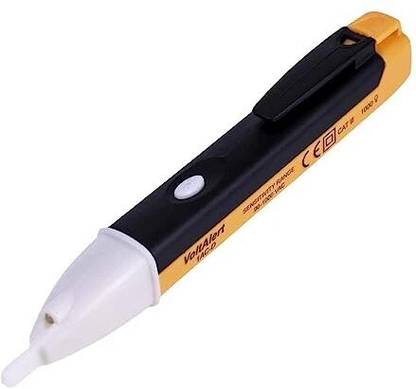 JSI JSI Power Detector Alert Sensor Tester LED Light Non-Contact Pen Analog Voltage Tester