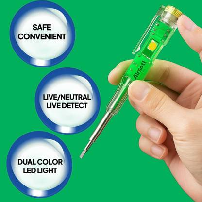 AirSoft Live Wire Detector | Break Point Finder | Smart Electrical Testing Tool Digital Voltage Tester