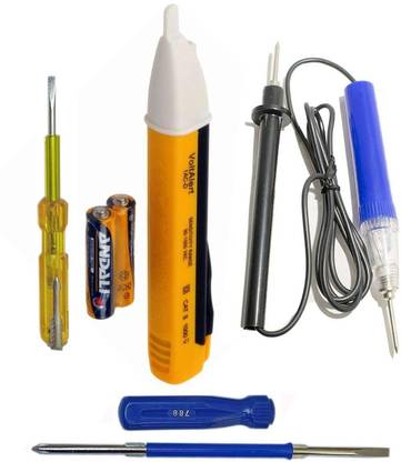 Inditrust new 2in1 Screwdriver, Electric Tester, Continuity tester & Voltage tester Pack 4 Analog Voltage Tester