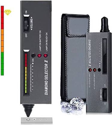 OceanLive Diamond Tester Machine With 9V Battery Digital Voltage Tester