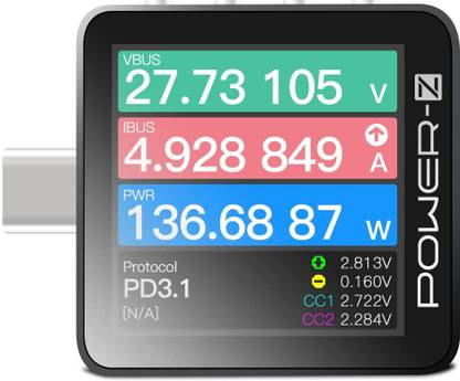 ChargerLab USB Cable Voltmeter