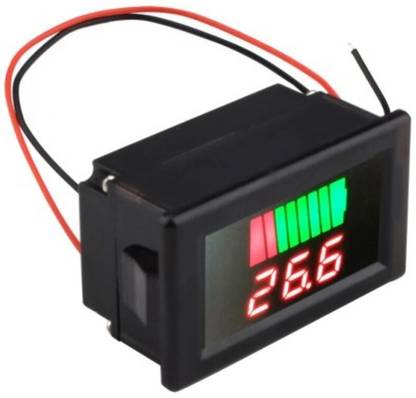 Electronics Crafts Charge Level Indicator 12V-72V Lithium Battery Capacity Meter LED Display. Meter Electronic Components Electronic Hobby Kit