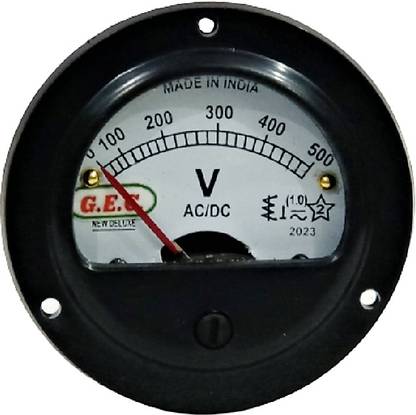 Ambika Sales G.E.C. ROUND 65 MM 2.5 INCH Voltmeter