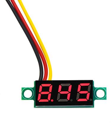 Electronic Spices 0.28 Inch 2.5V-30V Mini digital voltmeter voltage tester voltmeter Voltmeter