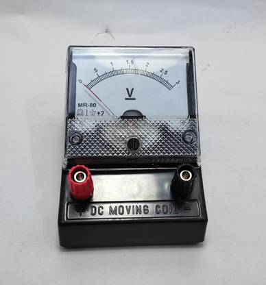 moolenterprises Moving Coil Meters DC range 3 volt pack of 1 Voltmeter