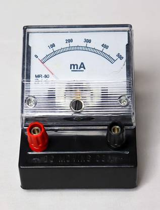 PMR analog dc Voltmeter 10 volt+Ammeter 500ma+Galvanometer 30-0-30 volt for lab Voltmeter