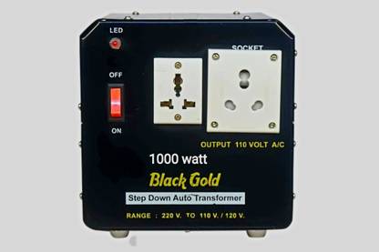 Gptech Gp tech voltage converter 220 volt to 110 volt 1 kV step down stabilizer Voltmeter