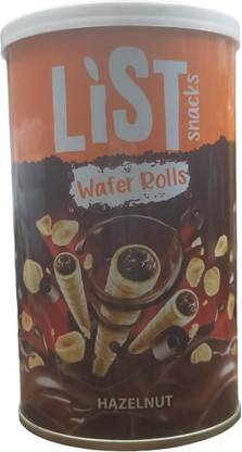 Paradise List Wafer Rolls Hazelnut Wafer Rolls Are European Style Artisan Wafer Rolls