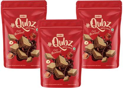 UNIBIC Cubes Wafer Value Pack - Hazelnut Flavoured Wafers