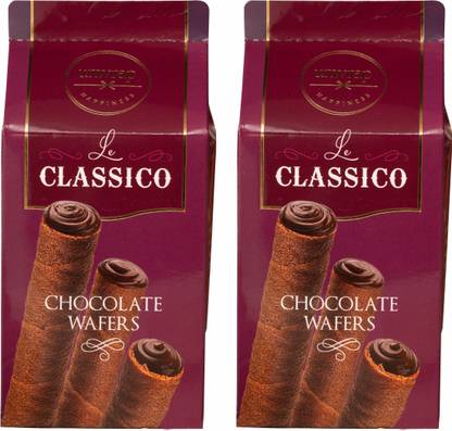 Unwrap Happiness Le Classico Chocolate Wafers | Wafer Roll | Wafers Combo Pack Wafer Rolls