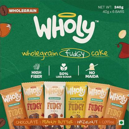Wholy Wholegrain Fudgy Center Filled Cake Waffles