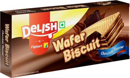 Delish by Flipkart Chocolate Flavoured Crunchy Wafers