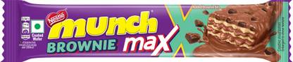 Nestlé Munch Max Brownie Crunchy with Brownie Bits Wafers