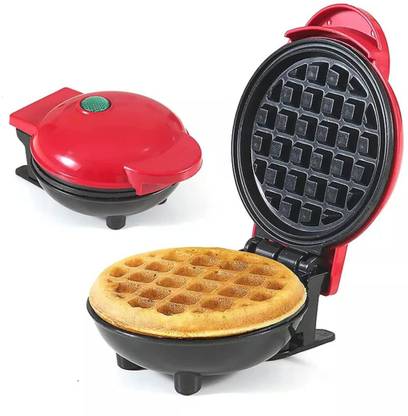 AARADH Mini Waffle Maker 4 Inch 350 Watts:Stainless Steel Electric Iron Machine Maker Waffle Maker
