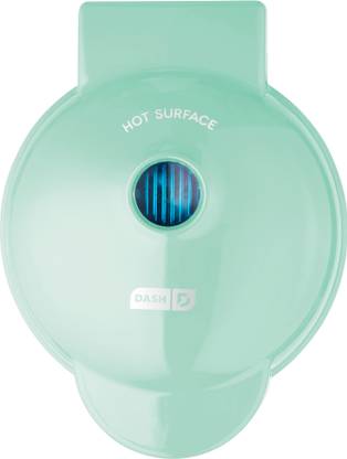 DASH Mini Round Waffle Maker Aqua (4 inch) Waffle Maker