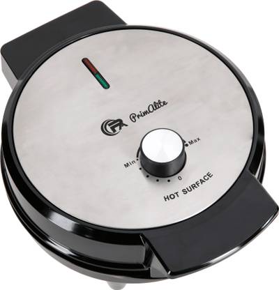 PrimAlite Belgian 8” Waffle Maker Machine- 1000W | Non-Stick Iron for Classic Waffles Waffle Maker