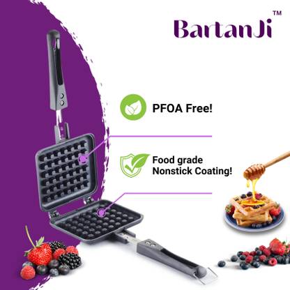 BartanJi Premium Gas Stove Waffle Maker