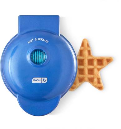 DASH Mini Round Waffle Maker Star Shape (4 inch) Waffle Maker