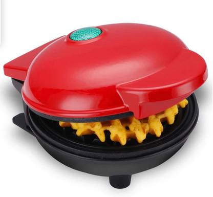 JRS TRADERS Machine for Individual Belgian Waffles, Pan Cakes, Other Snacks Waffle Maker Waffle Maker