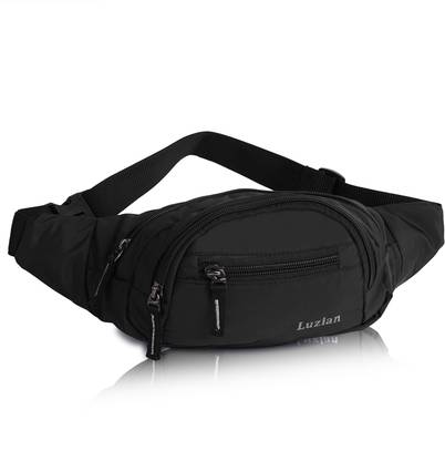 Luzian Casual Design Waterproof Waist Fanny Pack Waist Belt for Travelling Waist Bag Waist bag
