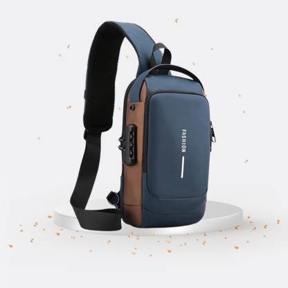 ProArch WomenBuzz Crossbody Massenger Bag Shoulder Strap With with Lock USB Charging Waist bag
