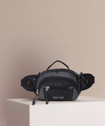 RealCraft Waist Bag for Men Women, Stylish Chest Bag Fanny Pouch Bag Belt Sport Bag waist bag