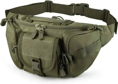 AMRIO Waist Bag for Men Women, Stylish Chest Bag Fanny Pouch Bag Belt (Green) waist bag
