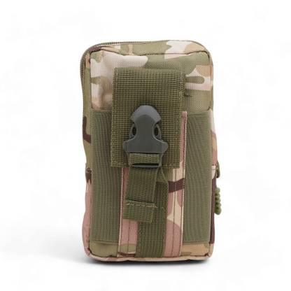 BE DIVINE Waist Pouch Belt Bag for men, Multi Pocket for Mobile Phone Passport Traval Tactical Pouch / Utility Pouch / Molle Pouch