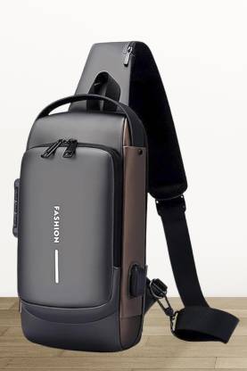 ProArch WomenBuzz Crossbody Massenger Bag Shoulder Strap With with Lock USB Charging Waist bag