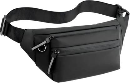 VRPRIME Waist Bag for Men Side Bag | Fanny Waist Pouch Pack Travel Side Sling WaterProof Waist Bag