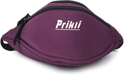 prikli Travel Pouch Passport Holder with Adjustable Strap Waist Bag