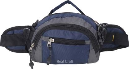 RealCraft Waist Bag for Men Women, Stylish Chest Bag Fanny Pouch Bag Belt Sport Bag Waist bag