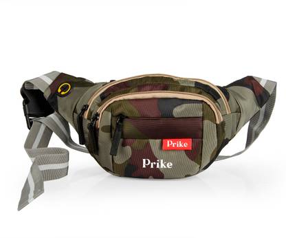 prike Trekking Handy Hiking Zip Pouch Document Money Phone Belt Sport Bag Waist Bag for Men Women,Stylish Chest,Fanny Pouch,Belt Sport Bag Hiking