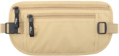 CASSARINA Money Belt - Passport Secure Hidden Travel Wallet with Money Leather