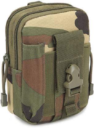 GOCART Multipurpose Tactical Universal Waist Bags Molle EDC Pouch with Outdoor Hook And Phone Holster for Hiking Climbing Camping Traveling Sports Mobile Pouch