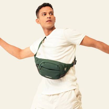 Assembly Cross Body Fanny Pack for Men & Women with Adjustable Strap for Comfort Travel Waist Bag