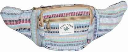 Wimax Handmade Hemp Waistpack Running Belt Money Belt Adjustable Waist Design 14 WAIST BAG