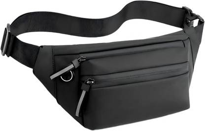 VRPRIME Waist Bag for Men Side Bag | Fanny Waist Pouch Pack Travel Side Sling WaterProof Waist Bag