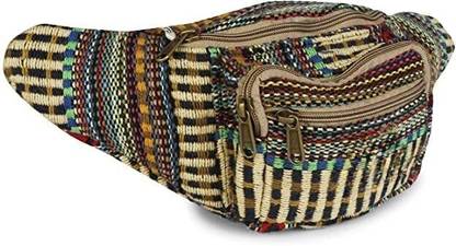 Game Phactory Waist Pack Boho Hippie Waist Bag Hip Bum Running Belt Money Belt Fanny Adjustable Waist Bag