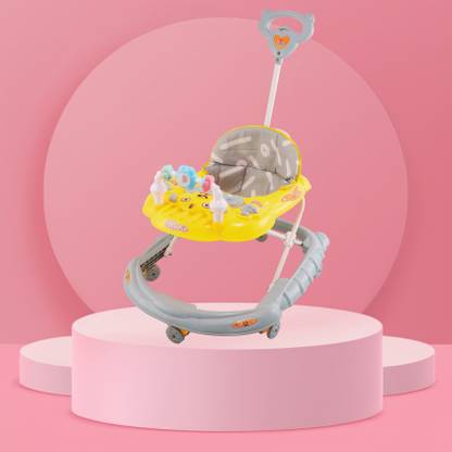 SMILEYTOYS Musical 2-in-1 Walker With Parent Rod