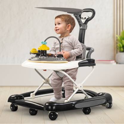 baybee Musical 3-in-1 Walker With Parent Rod