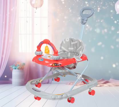 CREW4 Musical 3-in-1 Walker With Parent Rod