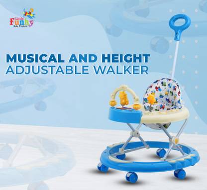 Little Funky Musical Activity Walker With Parent Rod