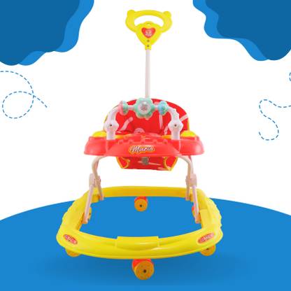 SMILEYTOYS Musical 2-in-1 Walker With Parent Rod