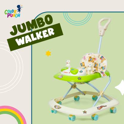 Colorpunch Musical 3-in-1 Walker With Parent Rod