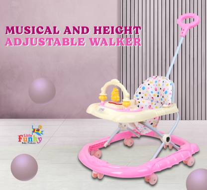 Little Funky Musical Activity Walker With Parent Rod