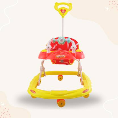 SMILEYTOYS Musical 2-in-1 Walker With Parent Rod