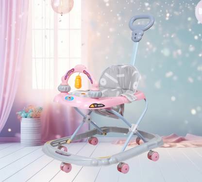 CREW4 Musical 3-in-1 Walker With Parent Rod