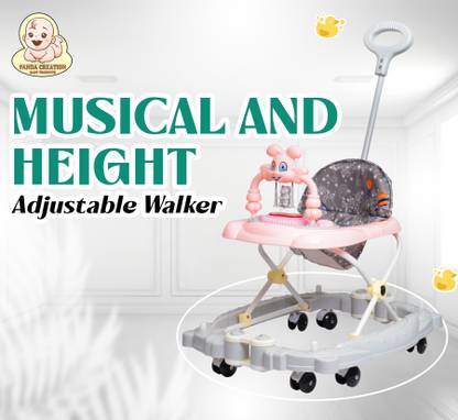 Panda Creation Musical Activity Walker With Parent Rod