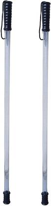RanaCreation Polycarbonate Safety Stick (Pack of 2),fibre stick for men&women Walking Stick